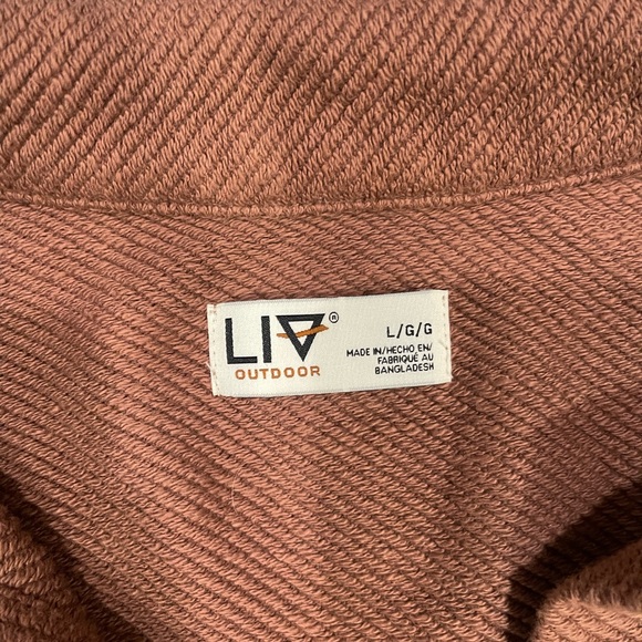 LIKE NEW Jacket from Liv Outdoor - Brown Heavy Material - Picture 3 of 3